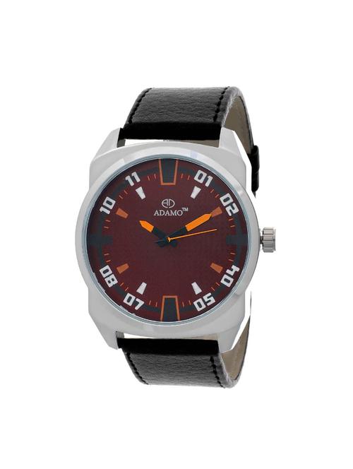 adamo designer men's wrist watch ad46sl08 - 15067776 - Standard Image - 1