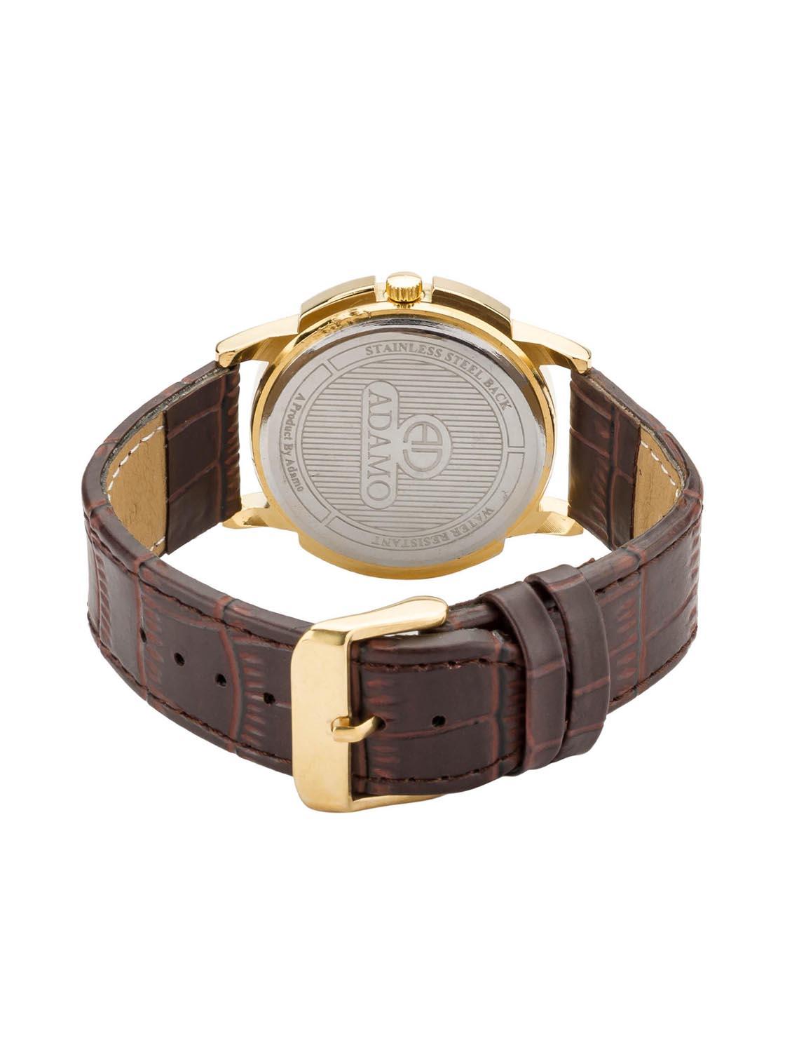adamo ad53sl04 veteren analog watch - for men - 15067785 - Zoom Image - 3