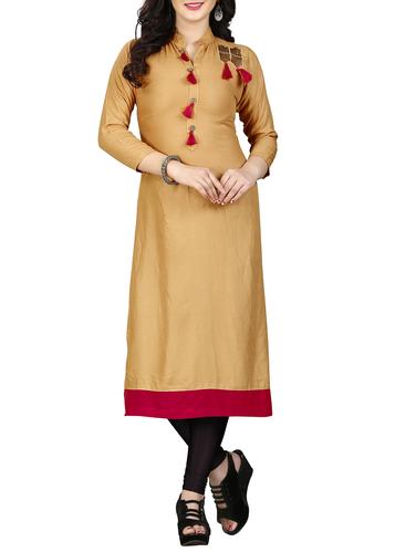 Tassels straight kurta - 15068572 - Very Small Image - 1