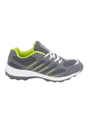grey mesh lace-up sport shoe - 15071294 - Standard Image - 2
