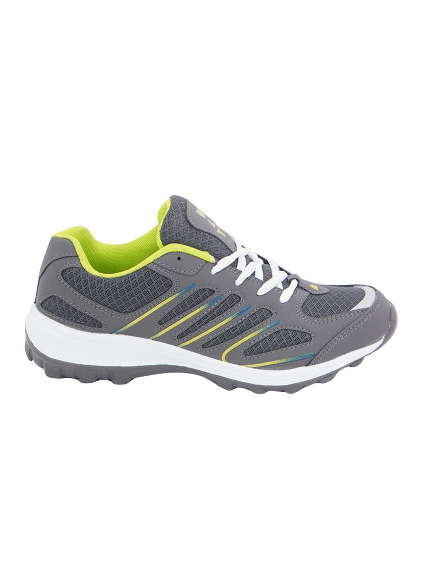 grey mesh lace-up sport shoe - 15071294 - Zoom Image - 2