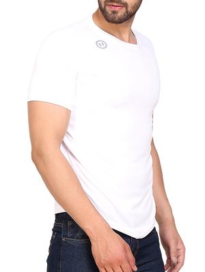 white cotton tshirt - 15071947 - Standard Image - 2