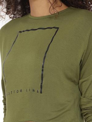 quirky printed high low tee - 15073060 - Standard Image - 4