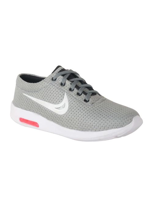 grey mesh sport shoes - 15073204 - Standard Image - 1