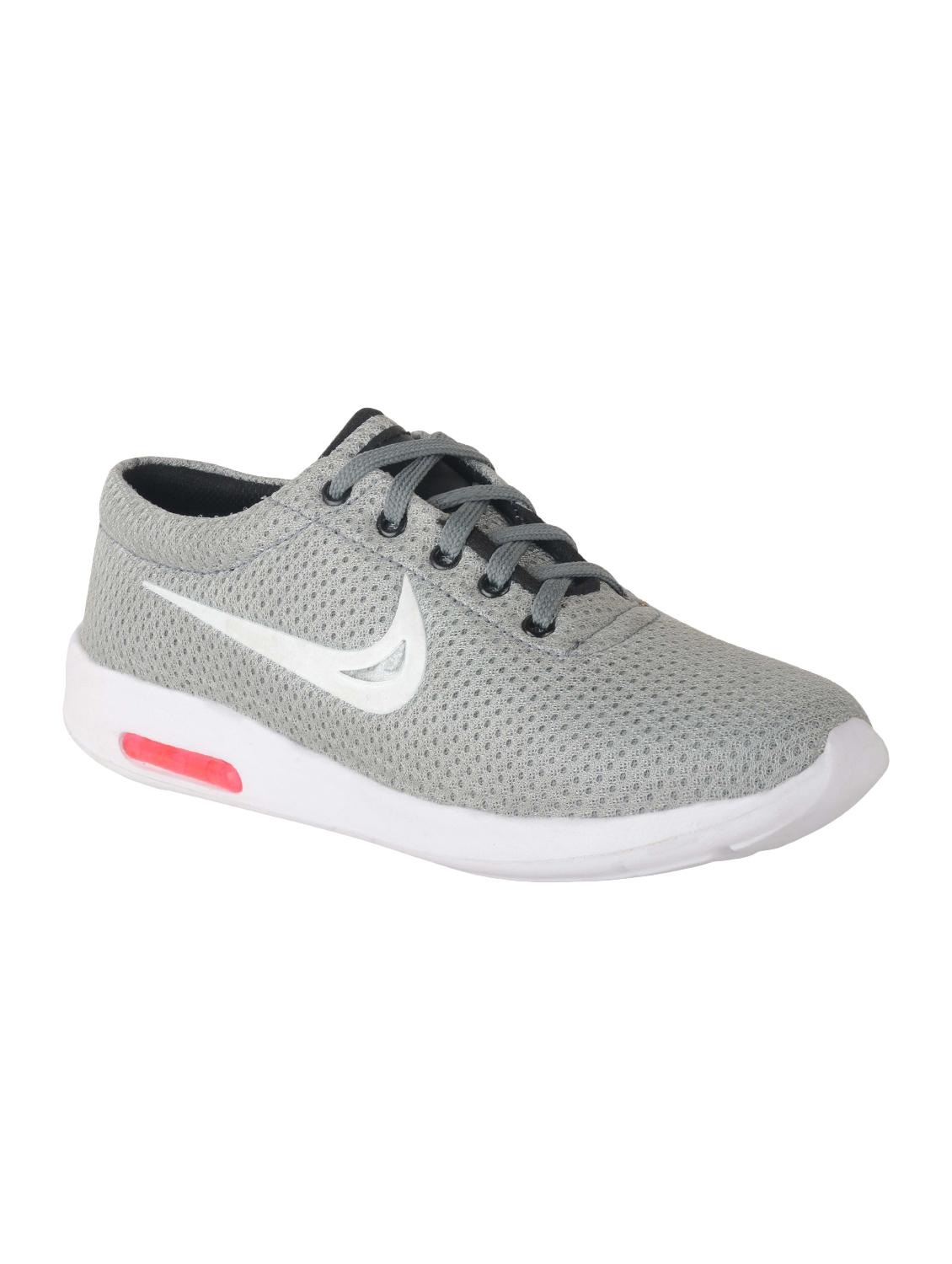 grey mesh sport shoes - 15073204 - Zoom Image - 1