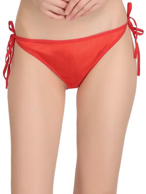 set of 2 multicolored satin bikini panty - 15073302 - Standard Image - 4