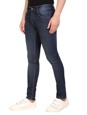 blue denim washed jeans - 15078101 - Standard Image - 2