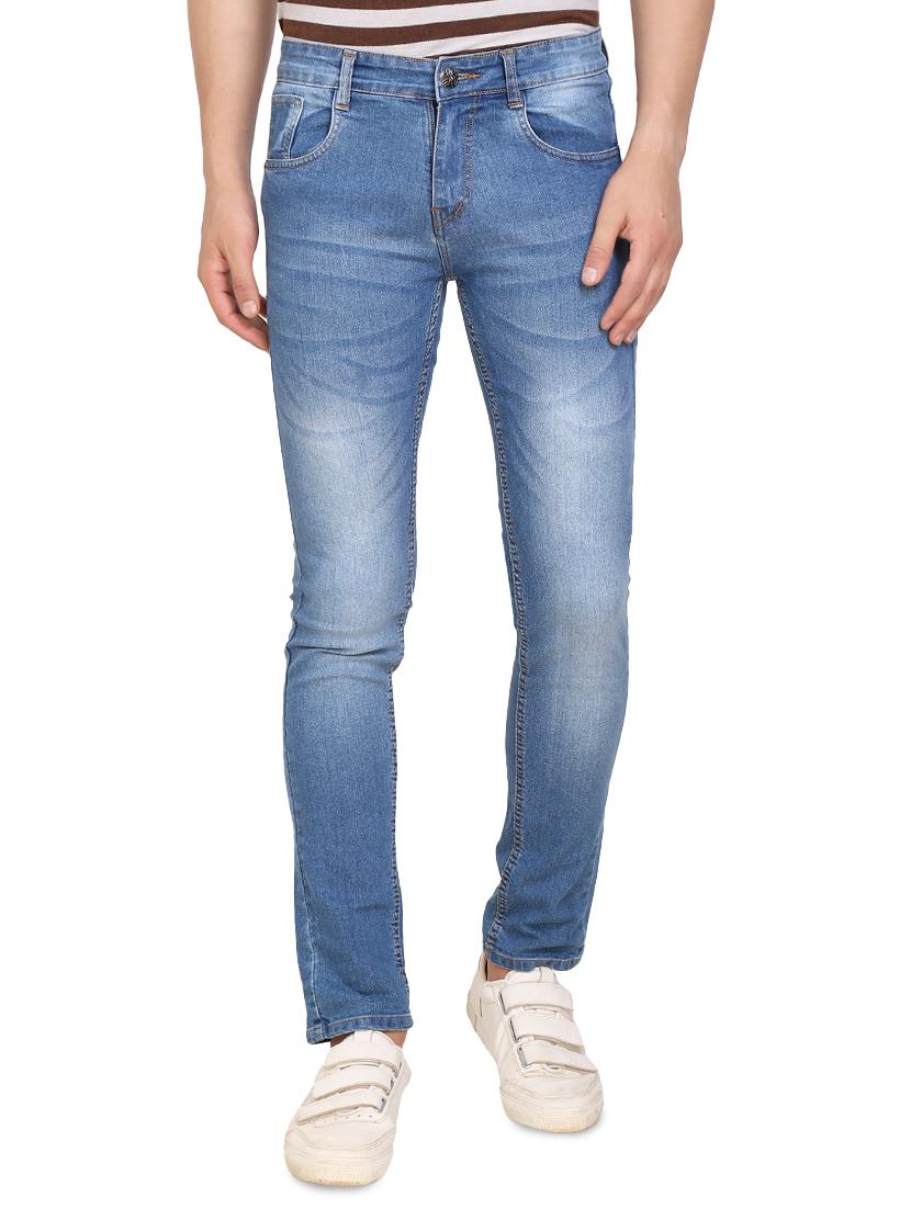 blue denim washed jeans - 15078104 - Zoom Image - 1