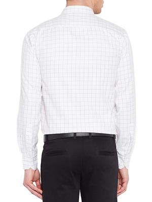 white cotton blend casual shirt - 15078148 - Standard Image - 3
