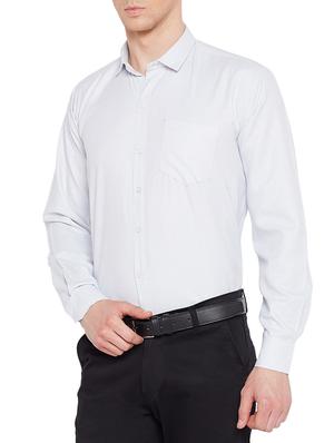 white cotton formal shirt - 15078157 - Standard Image - 2