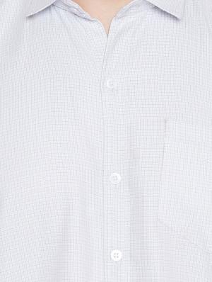 white cotton formal shirt - 15078157 - Standard Image - 4