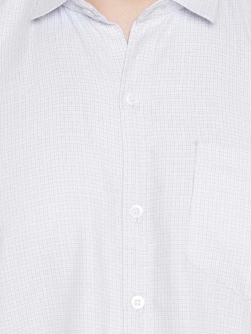 white cotton formal shirt - 15078157 - Zoom Image - 4