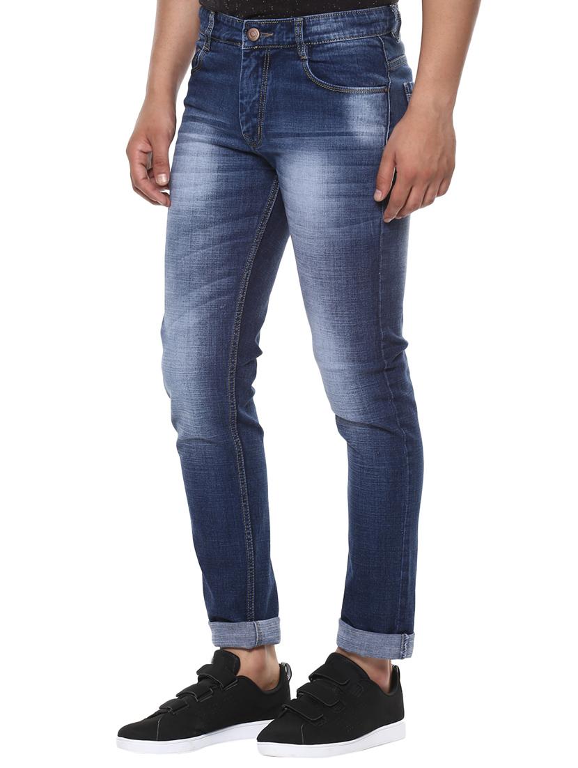blue denim washed jeans - 15078419 - Zoom Image - 2