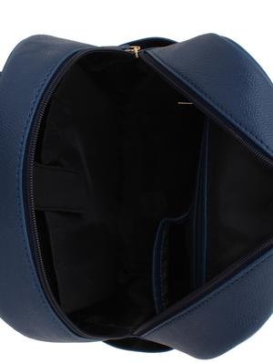 blue leatherette backpack - 15078879 - Standard Image - 3