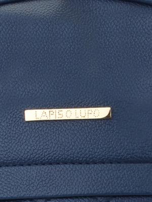 blue leatherette backpack - 15078879 - Standard Image - 4