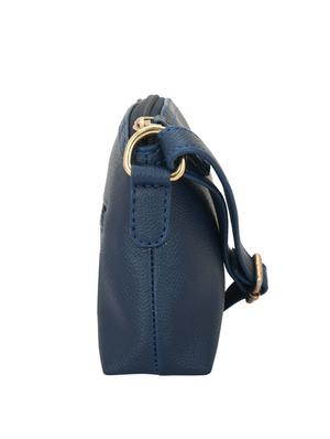 blue leatherette regular sling bag - 15078884 - Standard Image - 5