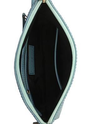 blue leatherette regular sling bag - 15078886 - Standard Image - 3