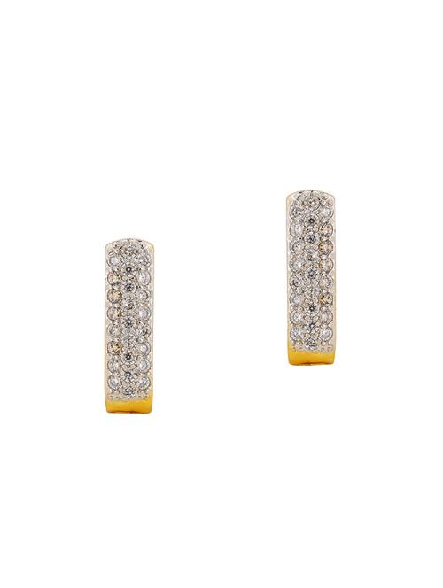 gold brass hoop earring - 15079378 - Very Small Image - 1