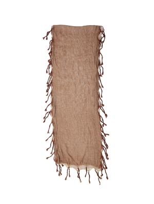 brown viscose scarf - 15080064 - Standard Image - 2