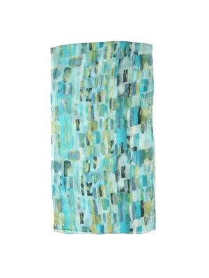 blue viscose scarf - 15080082 - Standard Image - 2