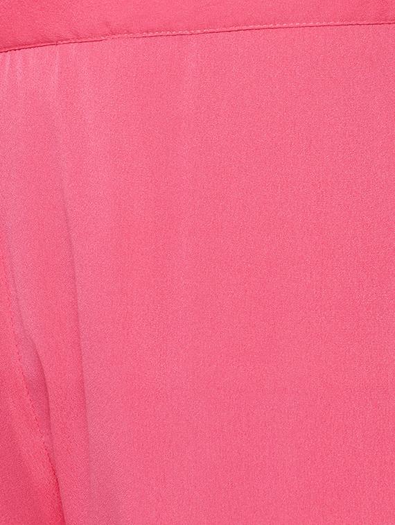 pink crepe kurta palazzo set - 15080626 - Zoom Image - 5