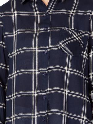 roll up sleeved checkered shirt - 15081008 - Standard Image - 4