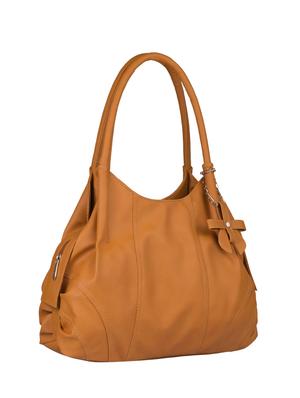 tan leatherette hobo handbag - 15082335 - Standard Image - 4
