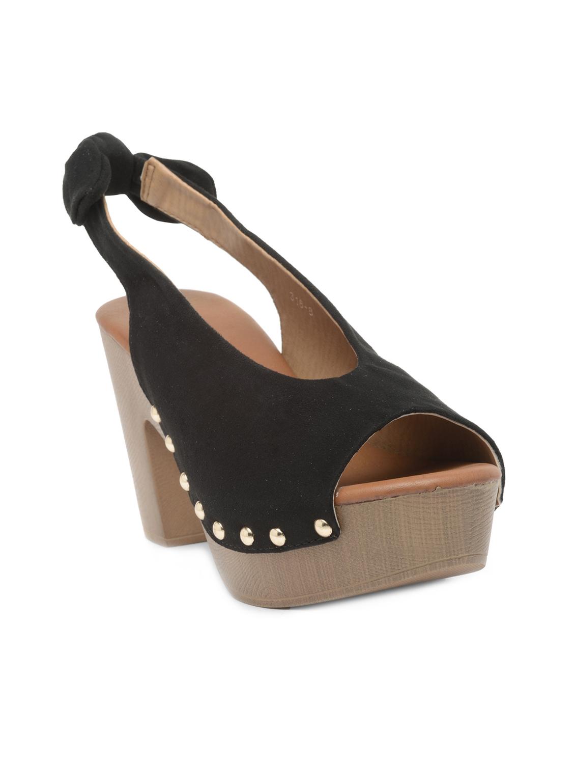black back strap sandal - 15082446 - Zoom Image - 1