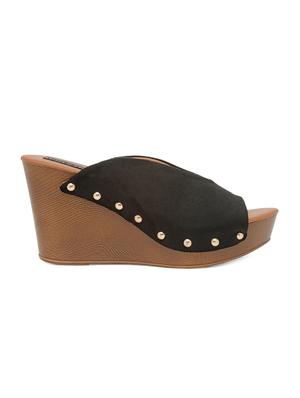 black platforms wedge - 15082461 - Standard Image - 2