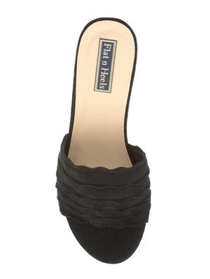 black platforms wedge - 15082465 - Standard Image - 4