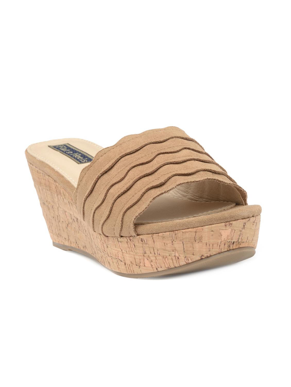 tan platforms wedge - 15082467 - Zoom Image - 1