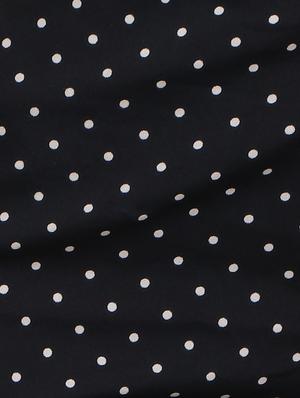 black printed crepe palazzo - 15083535 - Standard Image - 5