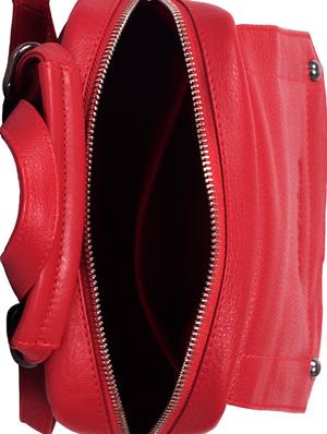 red leather fashion backpack - 15084158 - Standard Image - 3