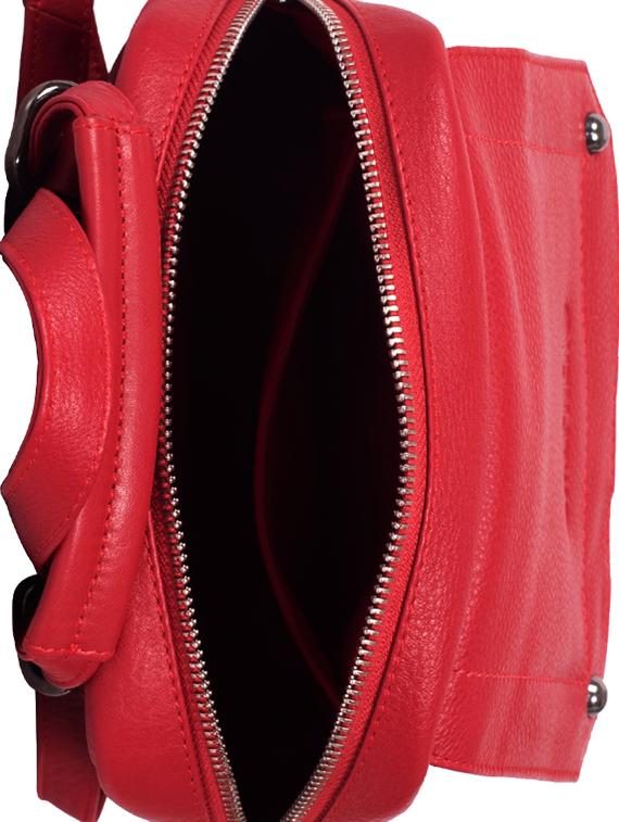 red leather fashion backpack - 15084158 - Zoom Image - 3