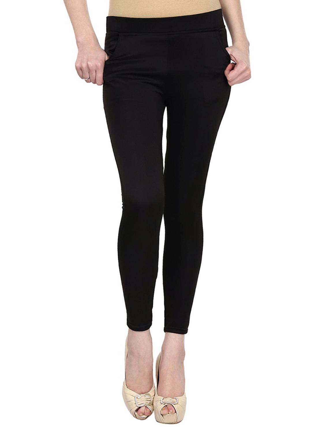 black solid jeggings - 15085213 - Zoom Image - 1