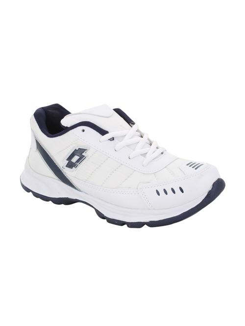 white Leatherette sport shoe - 15085969 - Standard Image - 1