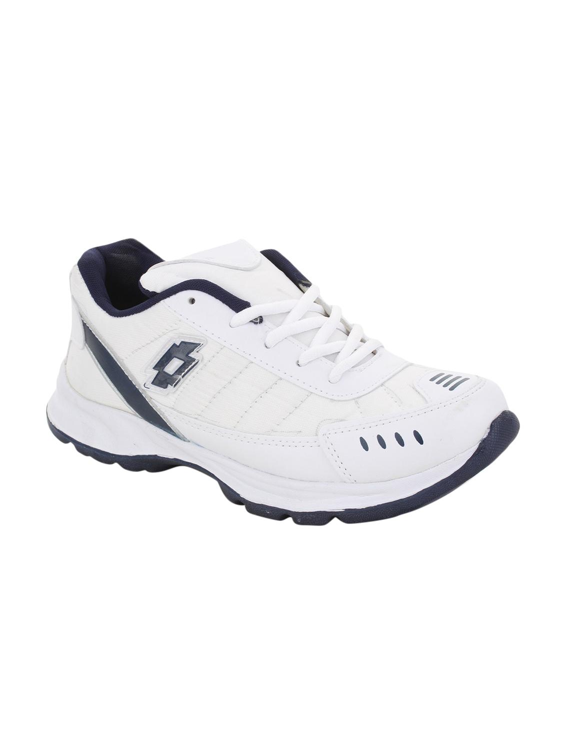 white Leatherette sport shoe - 15085969 - Zoom Image - 1