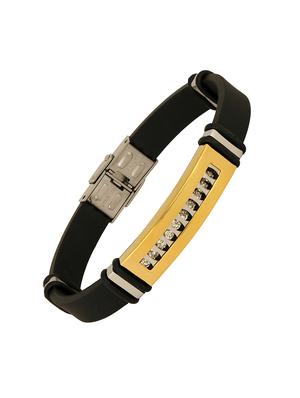 black metal bracelet - 15087058 - Standard Image - 2
