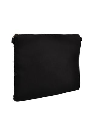 multi colored canvas regular clutch - 15090571 - Standard Image - 2