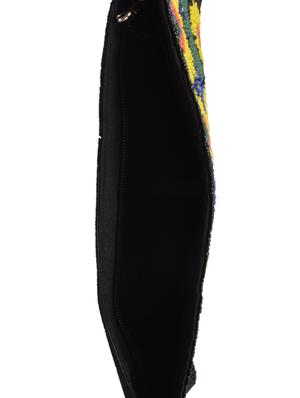 multi colored canvas regular clutch - 15090571 - Standard Image - 3