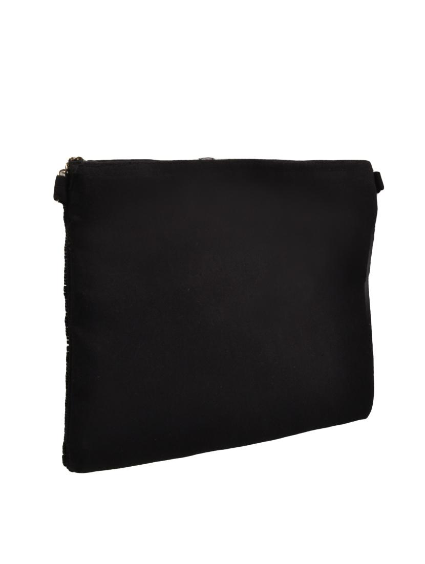 multi colored canvas regular clutch - 15090571 - Zoom Image - 2