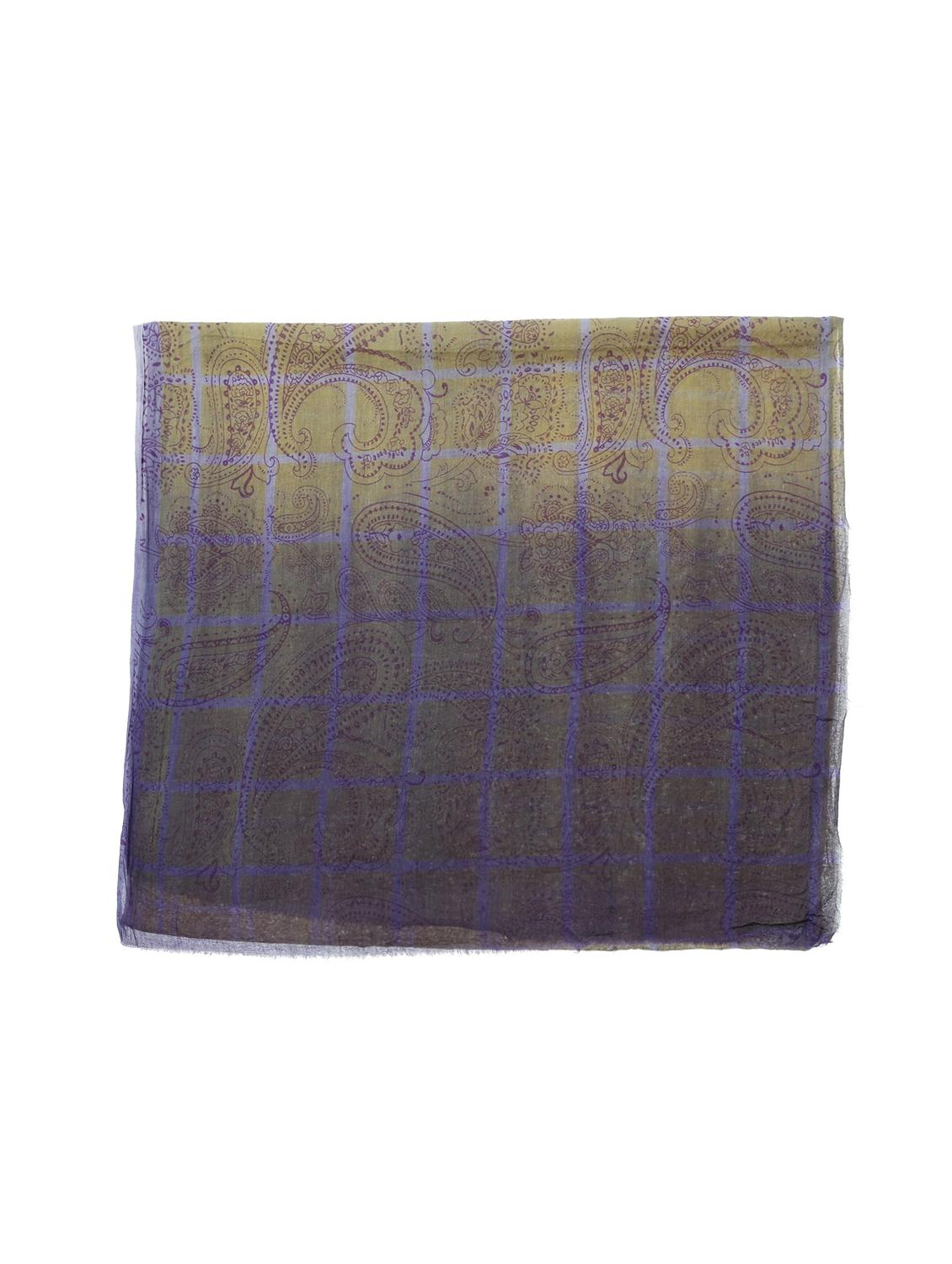 blue cotton scarf - 15091041 - Zoom Image - 2