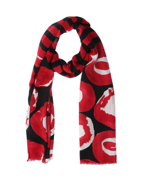 red viscose scarf - 15091044 - Standard Image - 1