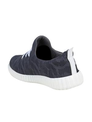 grey mesh lace up sport shoe - 15091638 - Standard Image - 3