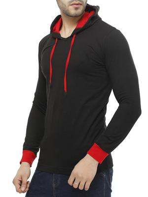 black cotton t-shirt - 15091643 - Standard Image - 2