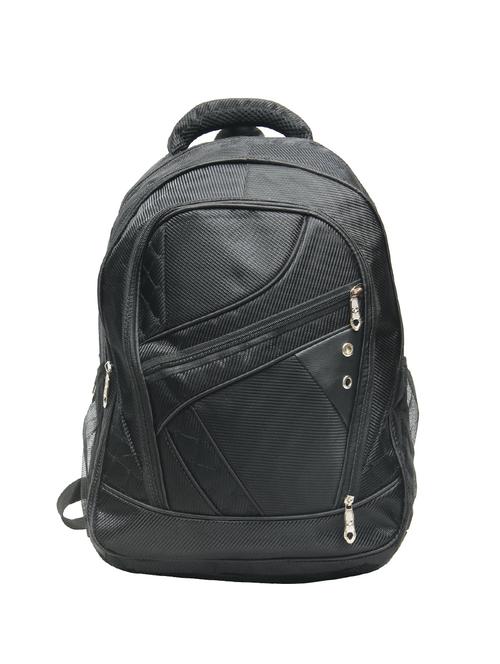 black polyester backpack - 15092749 - Very Small Image - 1