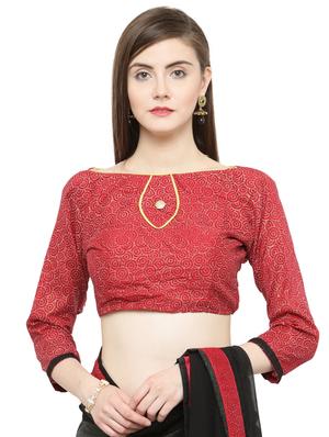 black georgette half and half saree with blouse - 15093366 - Standard Image - 3