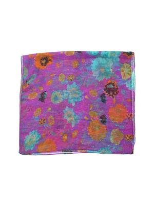purple polyester scarf - 15093820 - Standard Image - 2
