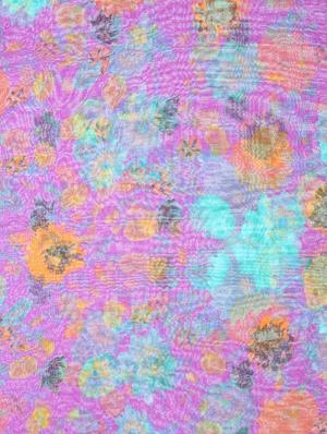 purple polyester scarf - 15093820 - Standard Image - 3