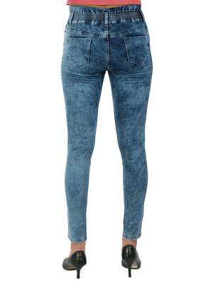 blue acid wash denim jeans - 15093830 - Standard Image - 3